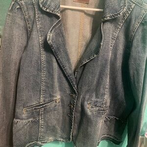 Stylish Denim Blazer Jacket